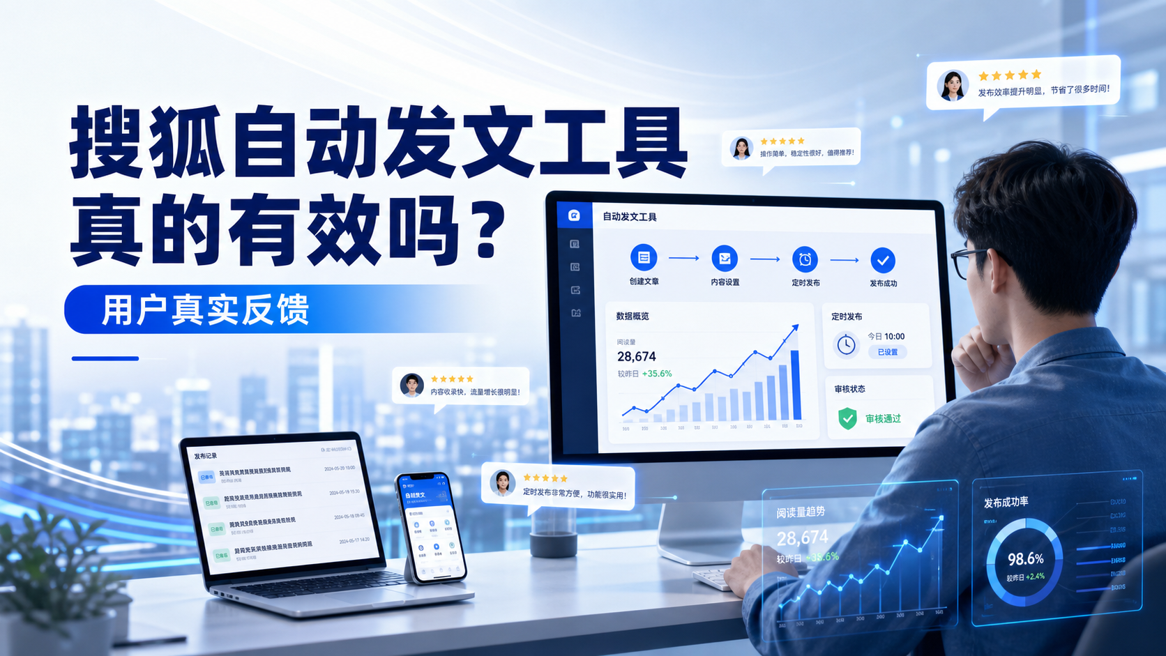 搜狐自动发文工具真的有效吗？宁波用户的真实反馈